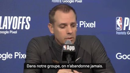 Suns - Vogel : "Dans notre groupe, on n'abandonne jamais"