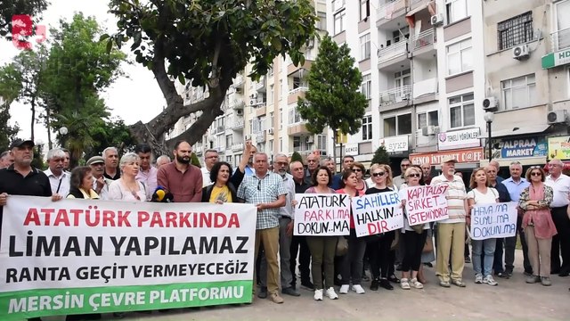 Mersin Çevre Platformu'ndan liman genişletme projesine tepki: 'Bizi buradan kazımak zorunda kalacaksınız'
