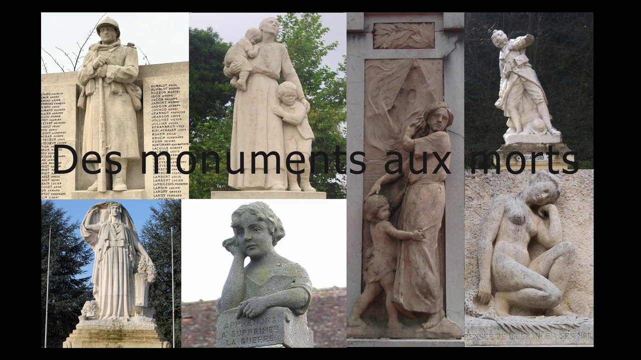 Des monuments aux morts