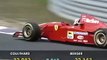 F1 – Gerhard Berger (Ferrari V12) lap in qualifying – Pacific GP 1995