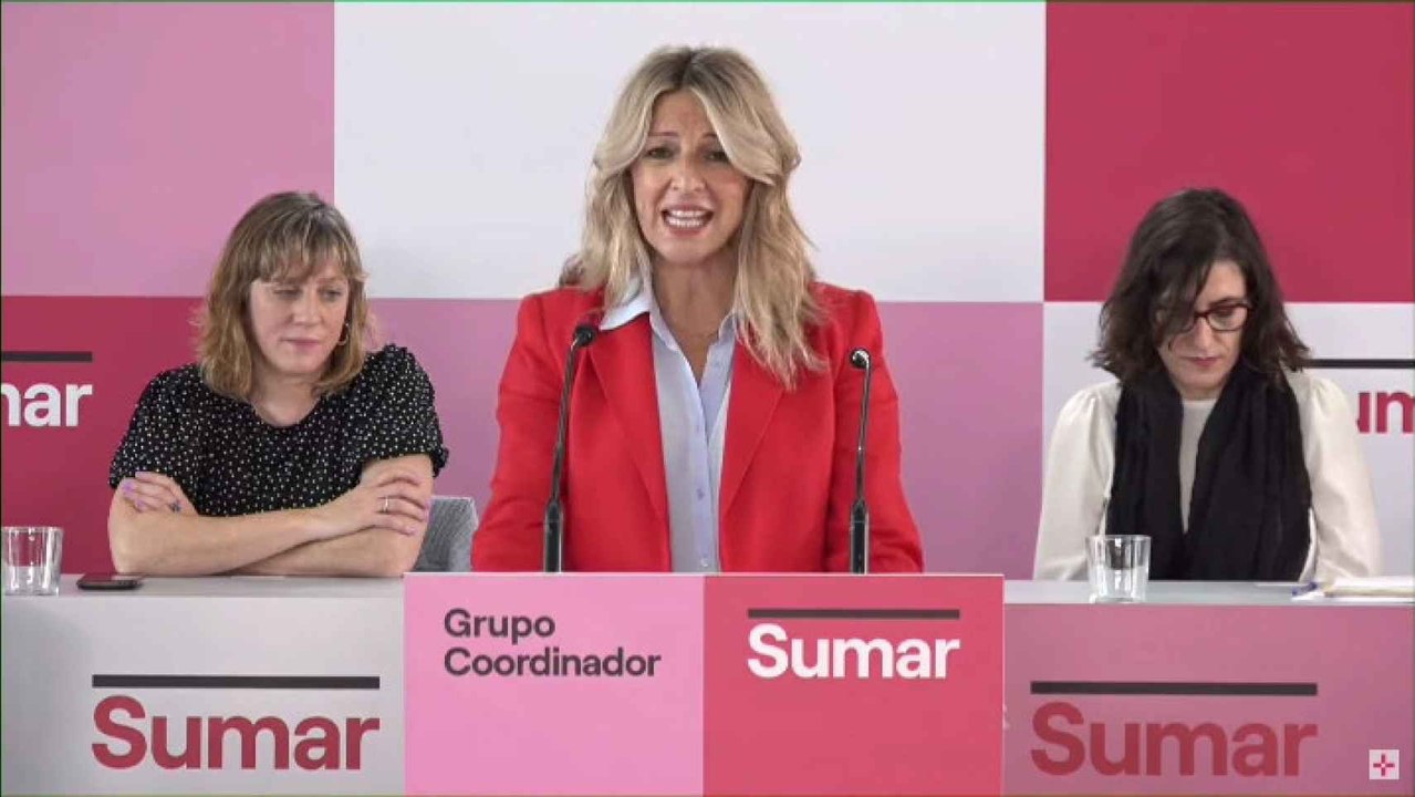 Yolanda Díaz: “Nadie va a doblegar al Gobierno de coalición”.