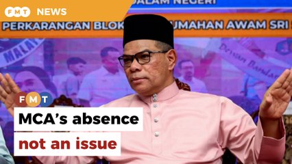 No issue, says Saifuddin on MCA’s absence from KKB polls