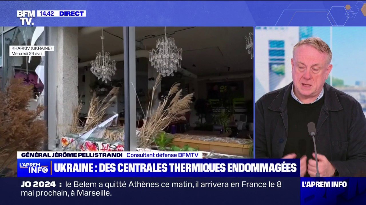 Frappes russes contre des centrales thermiques...