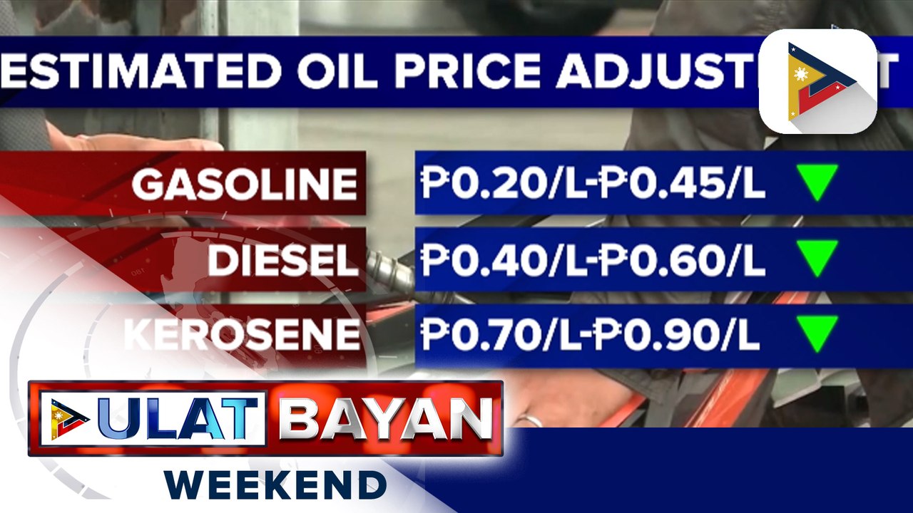 Presyo ng produktong petrolyo, posibleng bumaba sa susunod na linggo