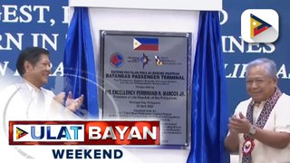 Inagurasyon ng pinaganda at pinalawak na Batangas Passenger Terminal Bldg., pinangunahan ni PBBM