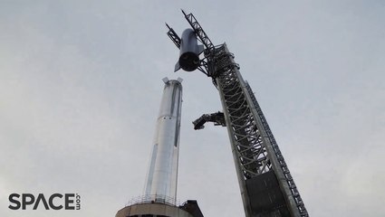 Time-Lapse Footage Of SpaceX's Preparation For Third Test Flight