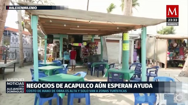 A 6 meses del paso de 'Otis' por Acapulco, aún continúa la presencia de fango y piedras en calles