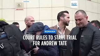 Andrew Tate faces trial in Romania for human trafficking and rape