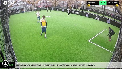 But de Ayadi  - Zinedine - 0767305831  - 26/07/2004 - Masia united -- Torcy