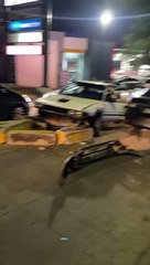 Taxista bolo provoca triple colisión
