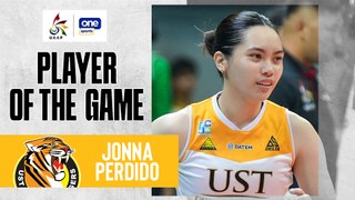 UAAP Player of the Game Highlights: Jonna Perdido shines anew in UST-DLSU showdown