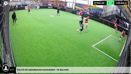 Faute de Aboubakar Karamoko - FC BALARD