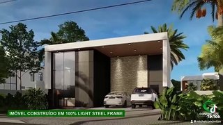 Casa modelo 'Light Steel Frame'