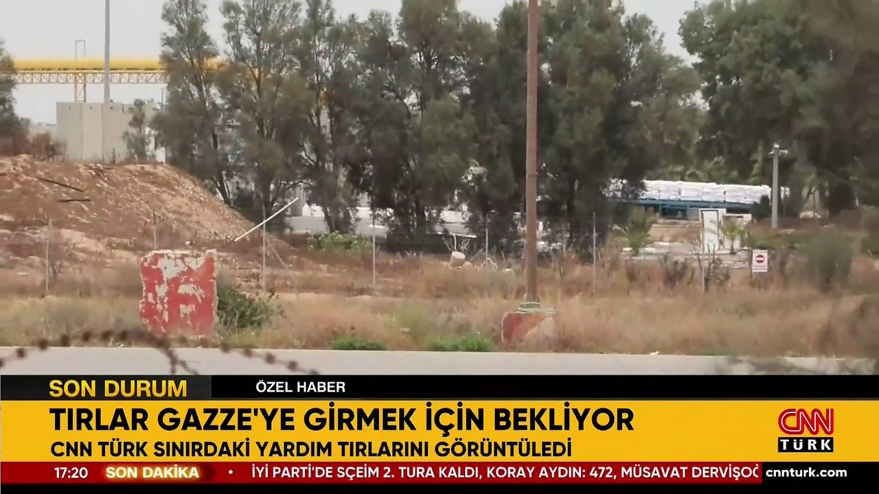 İsrail zulmü devam ediyor: Yardım TIR'ları saatlerce bekletiliyor!