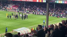 Watch: Post-match Pompey celebrations at Lincoln