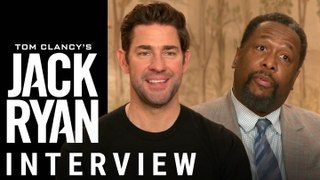 'Jack Ryan' Season 3 Interviews - John Krasinski, Wendell Pierce, Nina Hoss