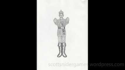 Soldier Pencil Sketch Video #108 (04-27-2024)