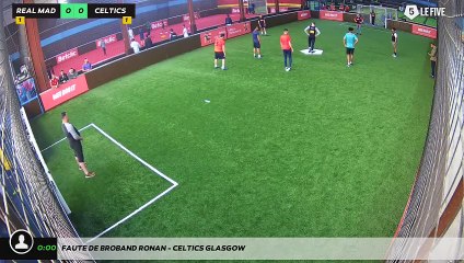 Faute de BROBAND RONAN - CELTICS GLASGOW