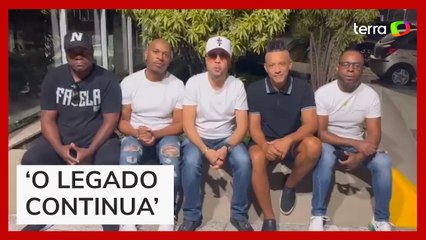 Grupo Molejo lamenta a morte de Anderson: 'Momento difícil'