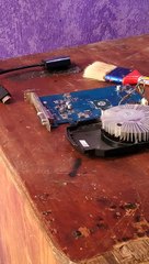 nettoyé  carte graphique et ajouter la patte thermique