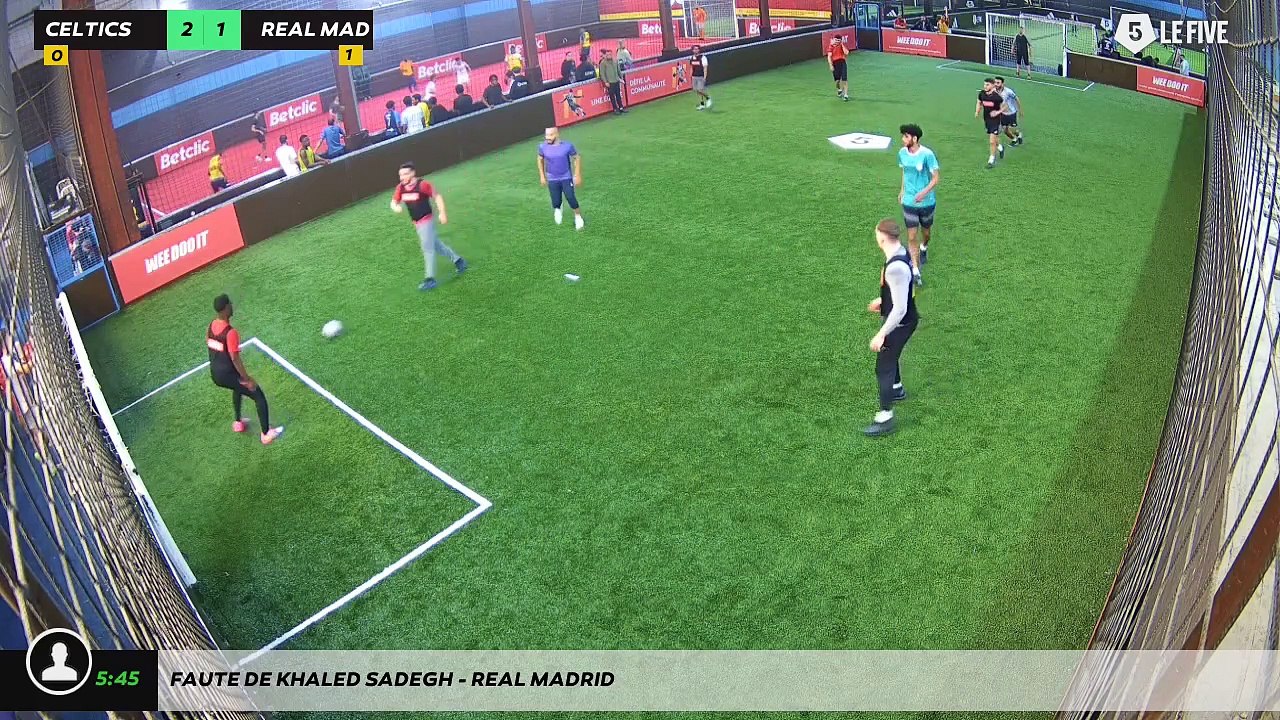 Faute de Khaled SADEGH - REAL MADRID