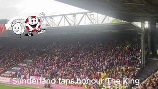 Sunderland fans honour Charley Hurley