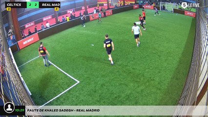 Faute de Khaled SADEGH - REAL MADRID