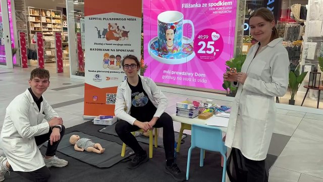 Gazeta Lubuska. Zielona Góra. Akcja studentów medycyny UZ Zdrowie pod Kontrolą