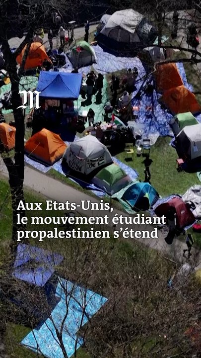 Aux Etats-Unis, le mouvement étudiant contre la guerre à Gaza gagne de plus en plus d’universités