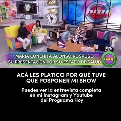 ¡María Conchita Alonso preocupa por su estado de salud!