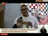 Caracas | Jóvenes de la FVEU rememoran los hechos ocurridos en el Golpe de Estado de 2002