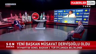 İYİ Parti'nin 5. Olağanüstü Kurultayı'nda Müsavat Dervişoğlu yeni genel başkan seçildi
