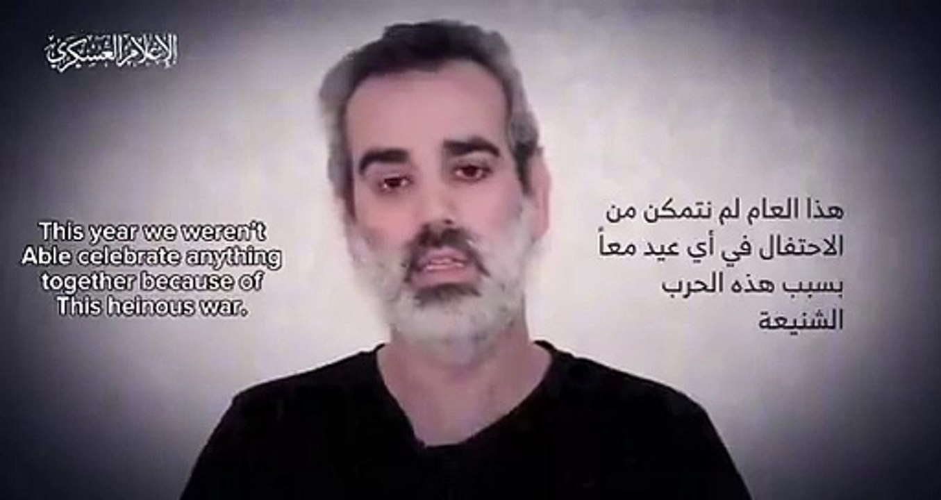 Hamas divulga novo vídeo que mostra dois reféns israelitas