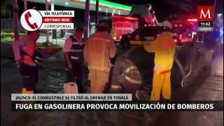 Detienen fuga de combustible en gasolinera de Tonalá, Jalisco