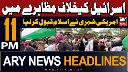ARY News 11 PM Headlines | 27th April 2024 | Protest in Europe, US - Latest News