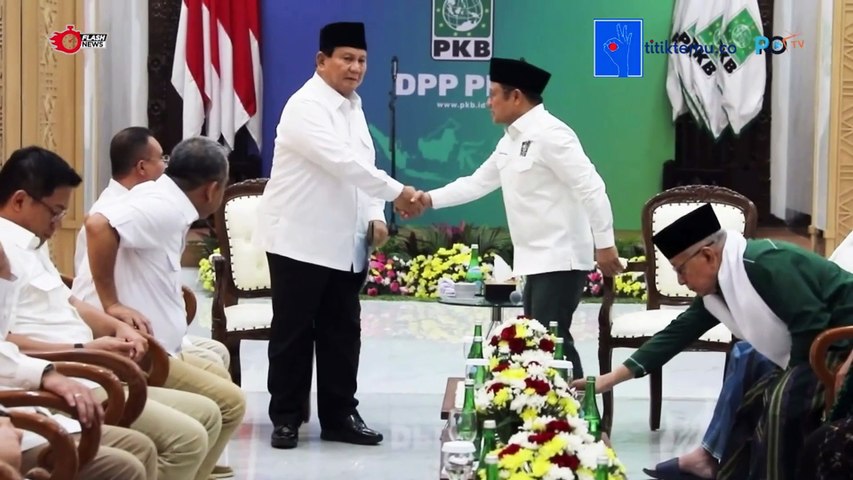 Kunjungan Prabowo Ke Kantor DPP PKB Disambut Hangat Cak Imin