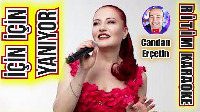 İçin İçin Yanıyor - Candan Erçetin ✩ Ritim Karaoke Orijinal Trafik (Muhayyer Kürdi Sebare TSM)