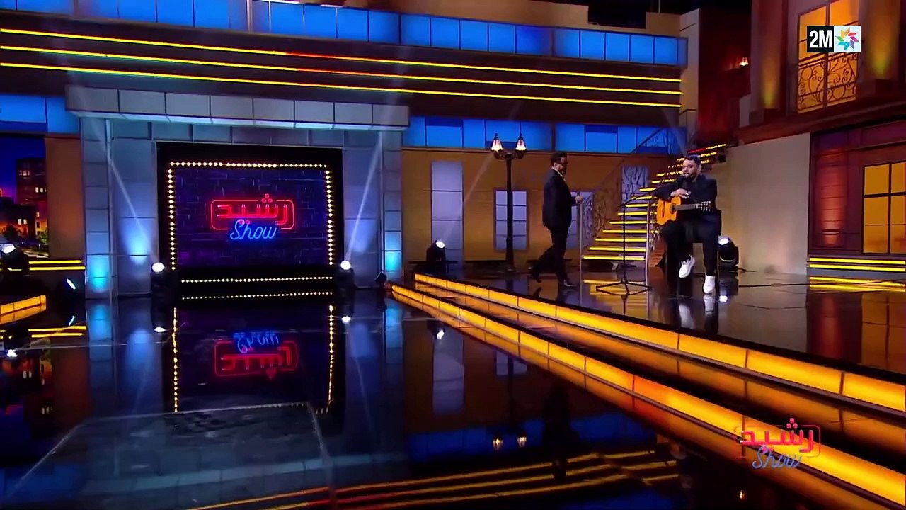 جديد رشيد شو 2024 الكوميدي أسامة رمزي وزوجته حل...