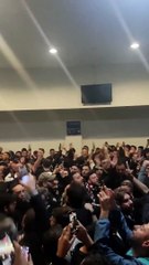 Beşiktaş deplasman tribünü; işte maç sonu görüntüleri