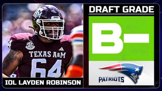 Layden Robinson Draft GRADE | Patriots Draft Reaction w/ Kyles & Kadlick