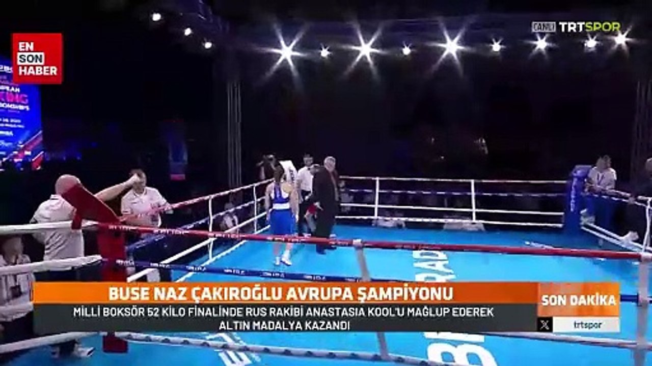 Buse Naz Çakıroğlu ve Busenaz Sürmeneli Avrupa şampiyonu oldu