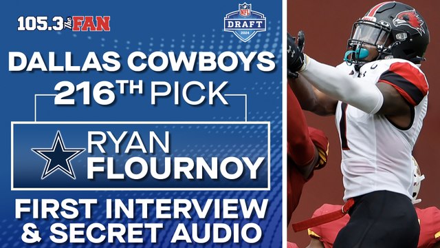 Ryan Flournoy First Interview + Secret Audio | 2024 NFL Draft