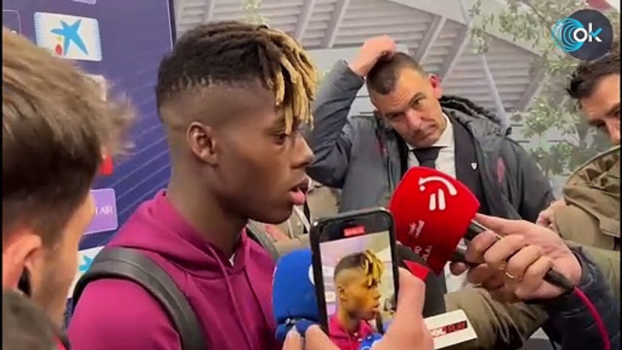 Nico Williams: “Espero que estos impresentables no puedan entrar más al campo”