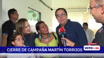 Candidato presidencial Martín Torrijos realiza su cierre de campaña