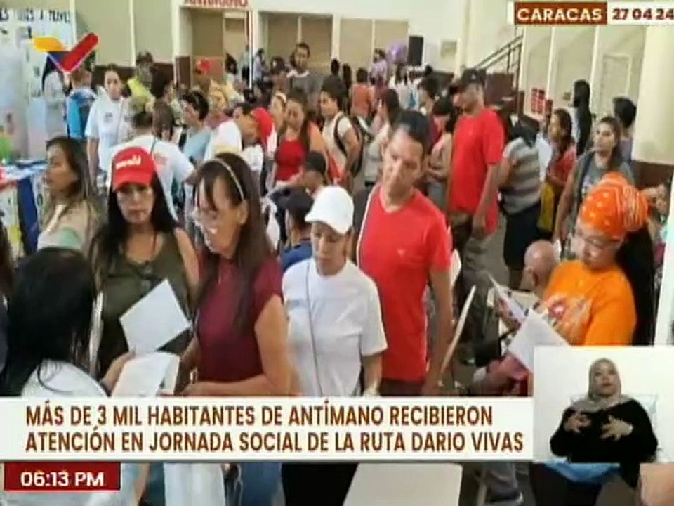 Caracas | Habitantes de la parroquia Antímano fueron favorecidos con jornada de atención social