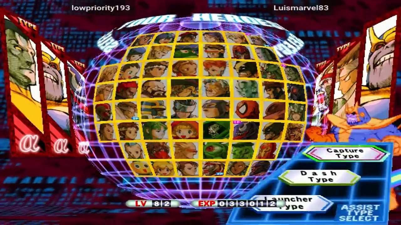 Marvel vs Capcom 2 New Age of Heroes - lowpriority193 vs Luismarvel83