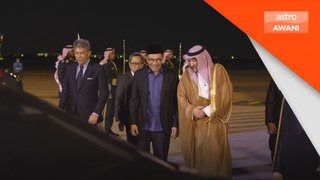 PM tiba di Riyadh untuk hadiri mesyuarat WEF