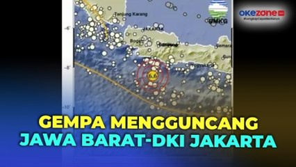 Gempa M 6,5 Terjadi di Barat Daya Garut, Terasa hingga Jakarta