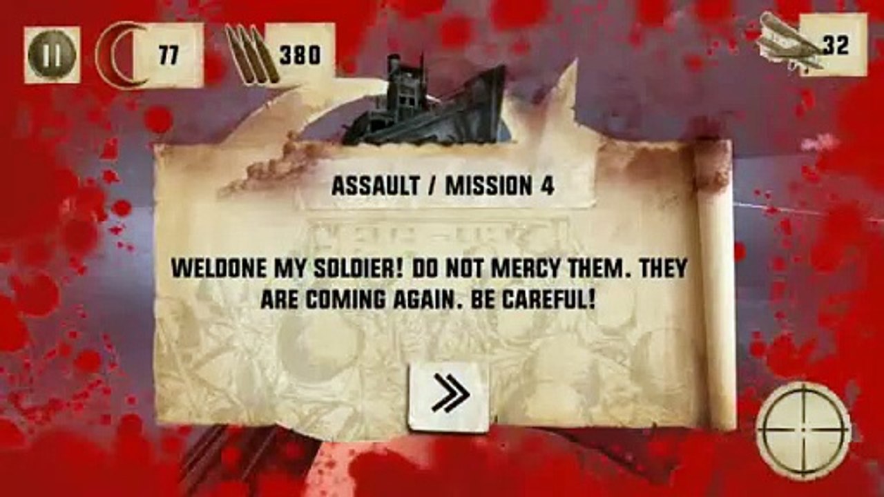 Nusrat Battle of Gallipoli Walkthrough Mission 9 - Air Assault (Weird Plane Shooting Mission)