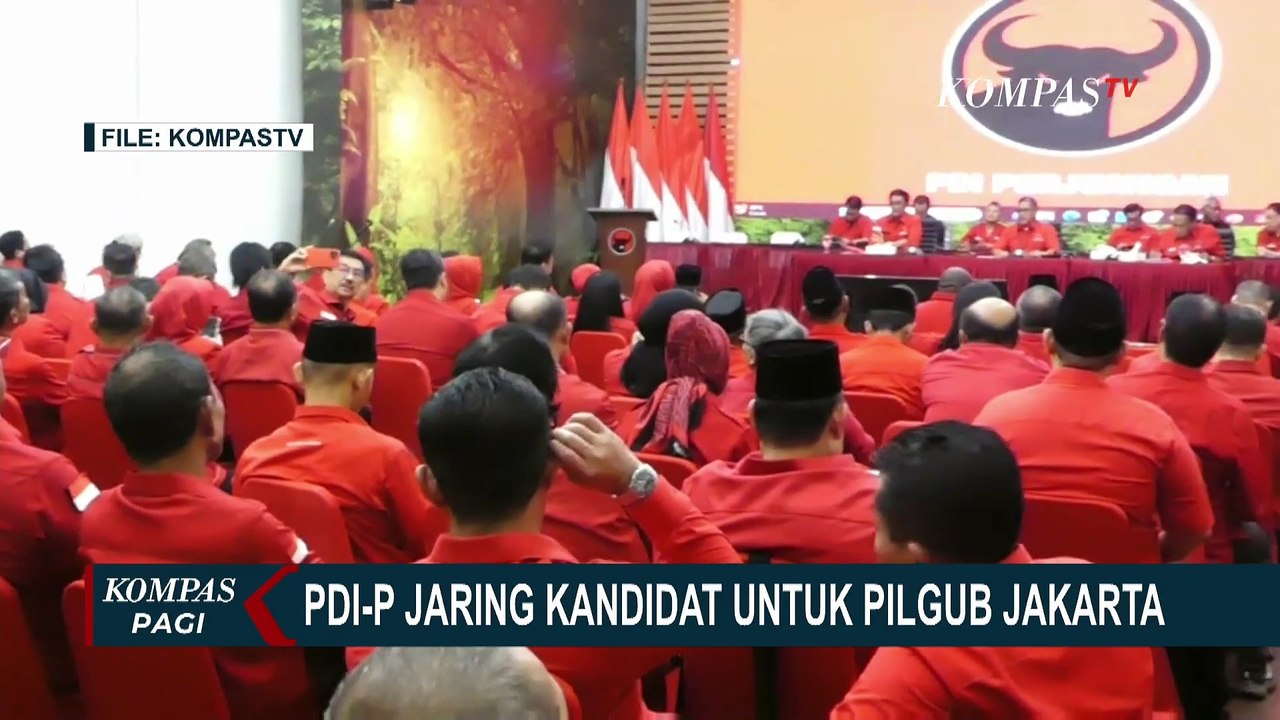 PDIP Jaring Kandidat Potensial untuk Pilgub Jakarta 2024